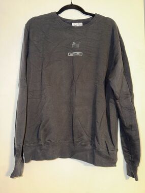 HRYOX Classic Crewneck Sweatshirt - Charcoal Gray